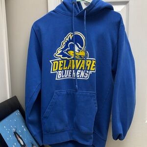 Delaware Blue Hens Men's Blue Hoodie